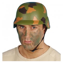 Inchiriere Casca soldat, model camuflaj militar, culoare verde, barbati